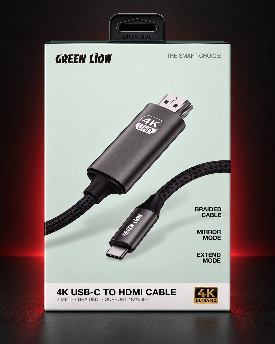 Green Lion 4K USB-C to HDMI cable
