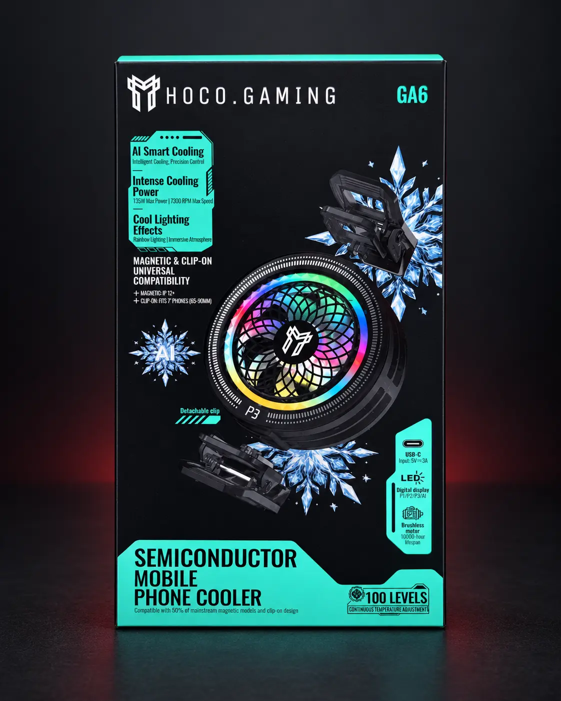 Hoco Gaming GA6 Semiconductor Mobile Phone Cooler