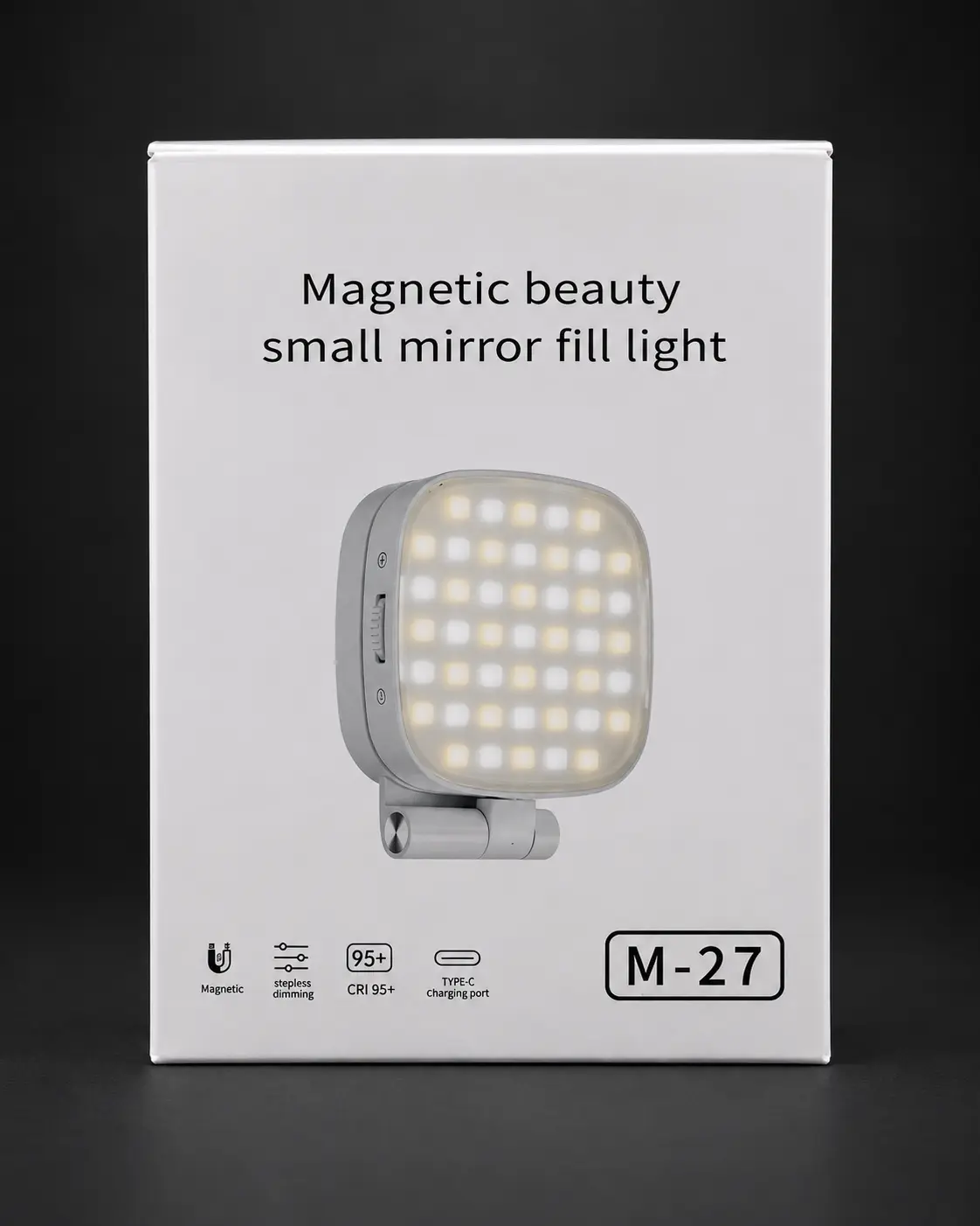M-27 Magnetic Beauty Small Mirror Fill Light