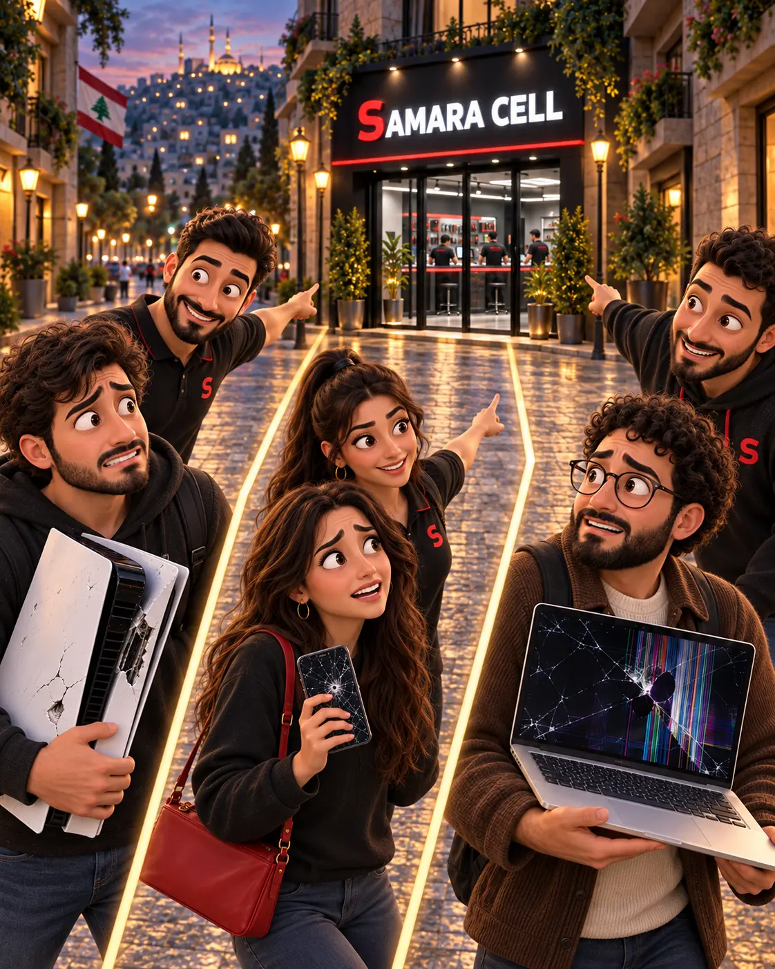 Customers with phone, PS5 and Mac problems being guided to Samara Cell