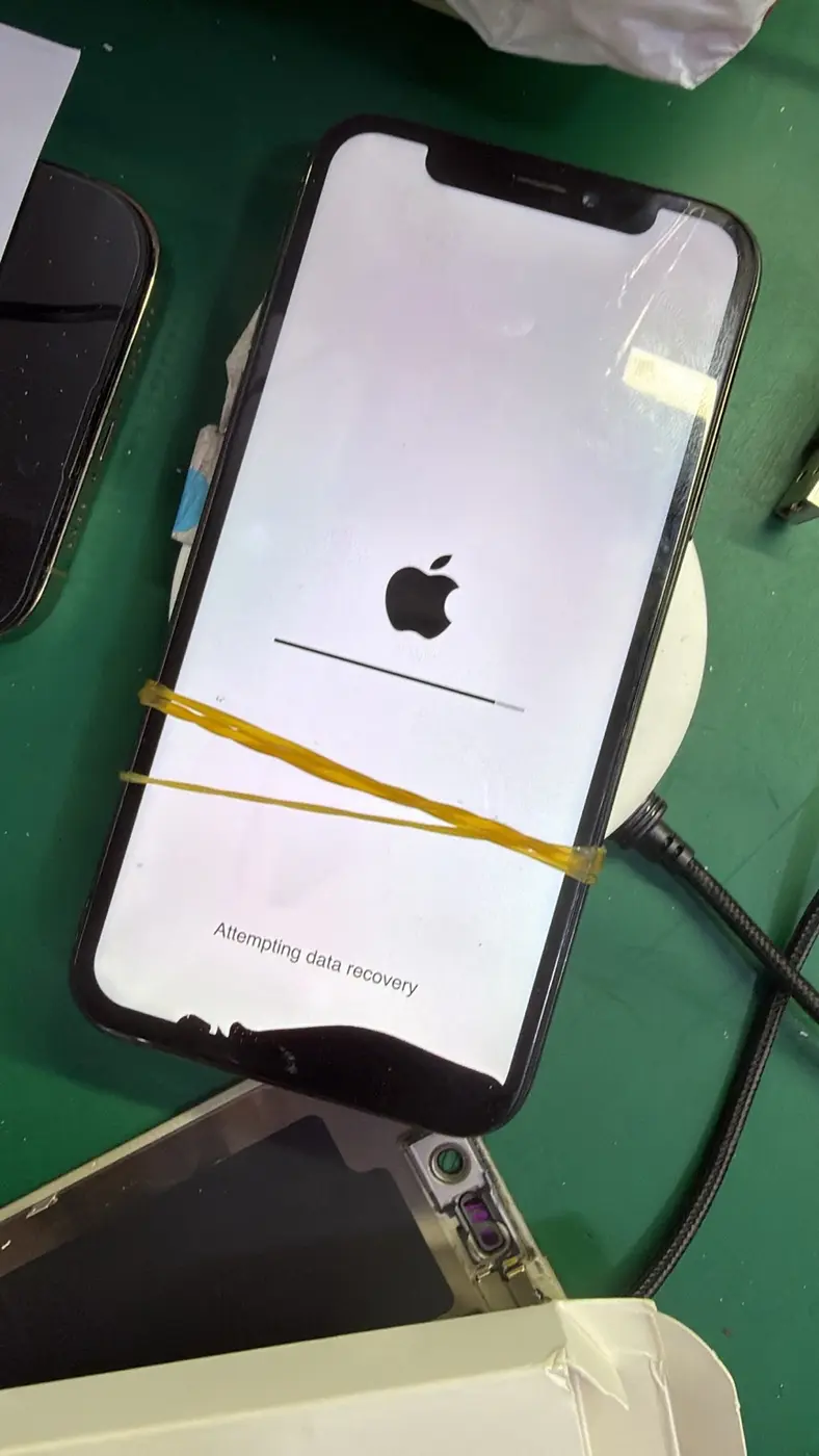iPhone data recovery process